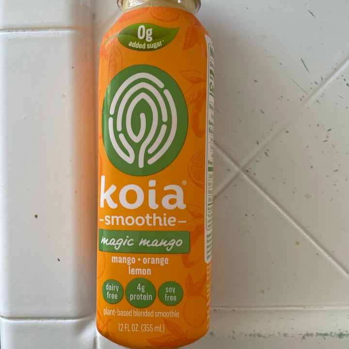 photo of Koia Magic mango smoothie shared by @j747 on  18 Apr 2021 - review