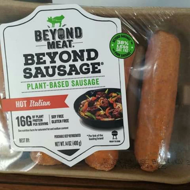 photo of Beyond Meat Beyond Sausage Brat Original  shared by @koosh on  10 Dec 2019 - review