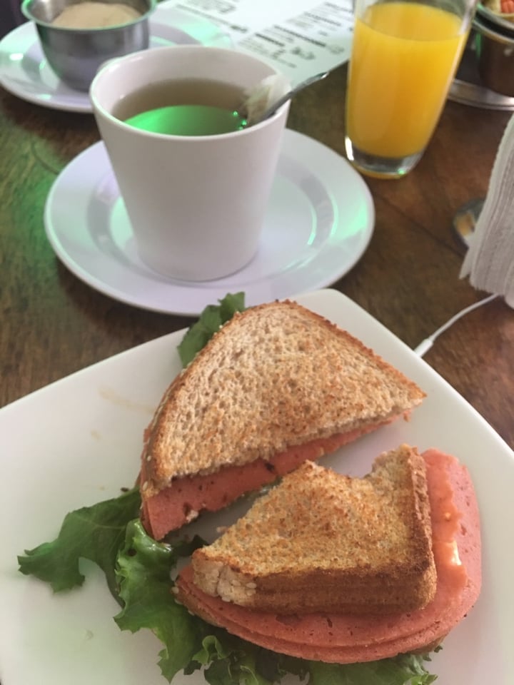 review photo of Vegan pa' cá', taquería Sándwich de jamón shared by @pantereame on 24 Feb 2020 - review
