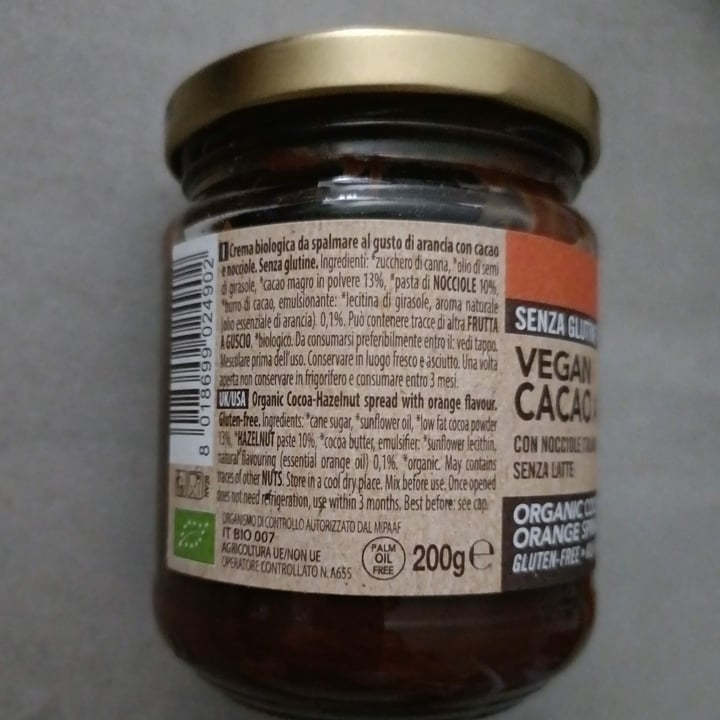 review photo of Probios crema cacao arancia 🍊 shared by @mystal on 16 Jun 2022 - review