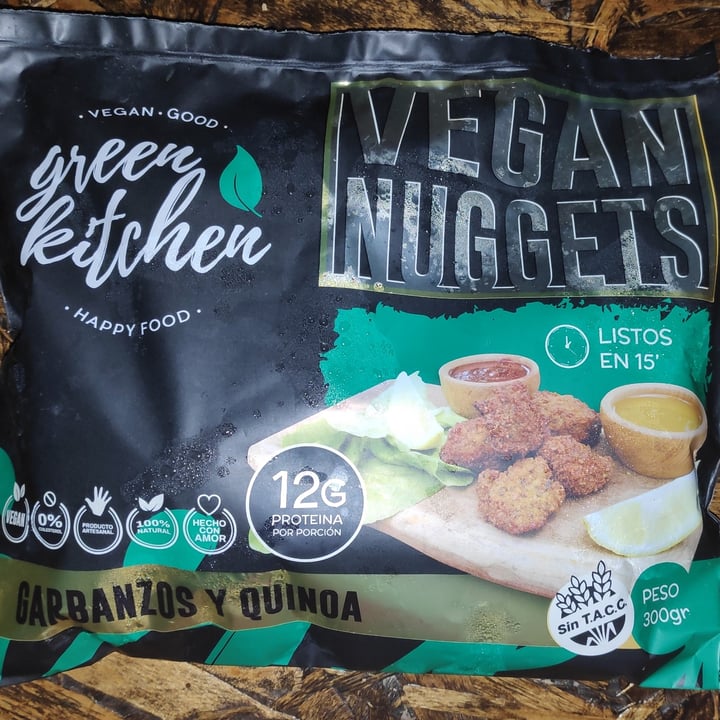 photo of Green kitchen Nuggets Veganos De Garbanzo shared by @ladyrubi on  01 Oct 2020 - review