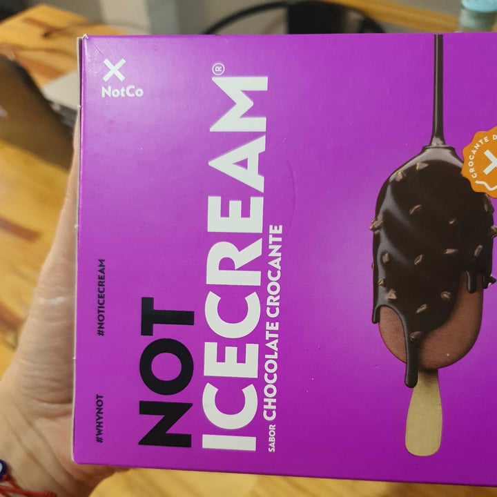 review photo of NotCo Not Icecream Chocolate Crocante shared by @plantpauarr on 25 Dec 2021 - review
