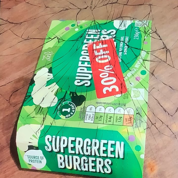 review photo of ALDI the deli Supergreen burgers shared by @aed35 on 29 Oct 2022 - review