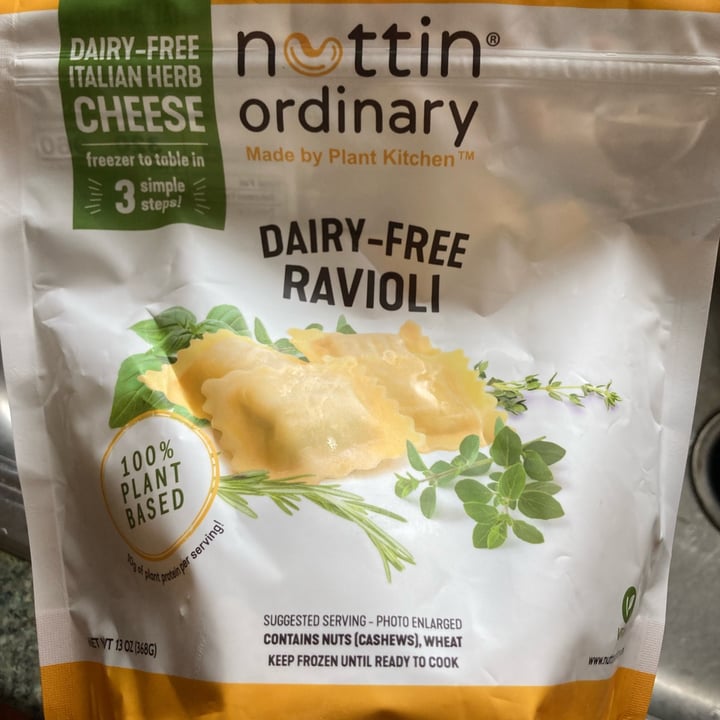 review photo of Nuttin ordinary Dairy Free Ravioli shared by @cleanplateclub on 26 Dec 2021 - review