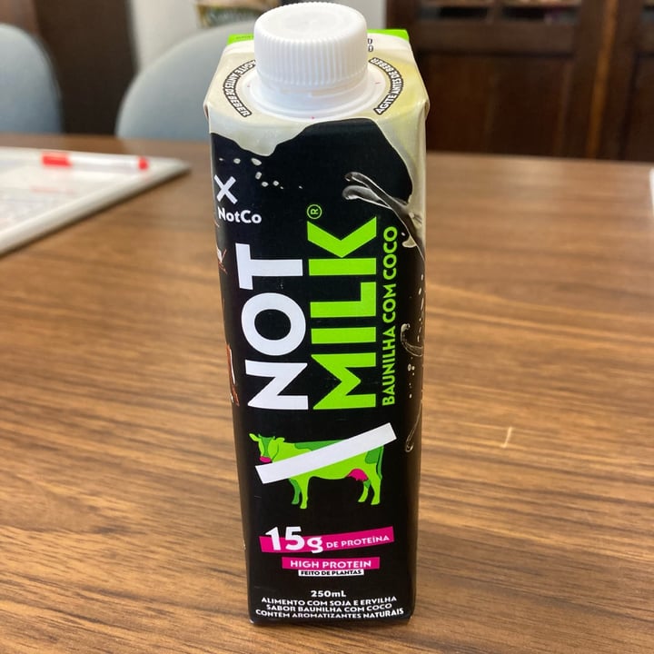 review photo of NotCo Not Milk Baunilha com Coco shared by @veganath on 01 Nov 2022 - review