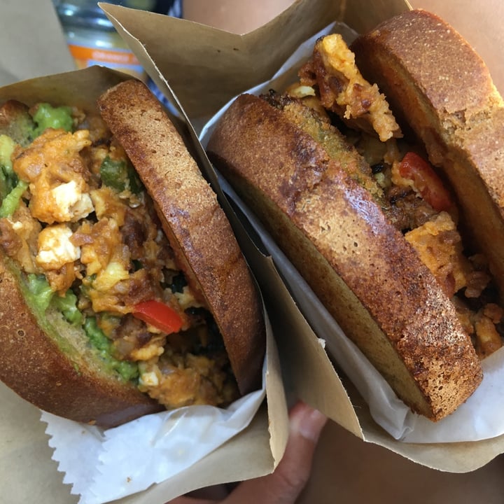 review photo of Egg Sammie Vegan Huevos Rancheros shared by @selflovekiki on 30 May 2021 - review