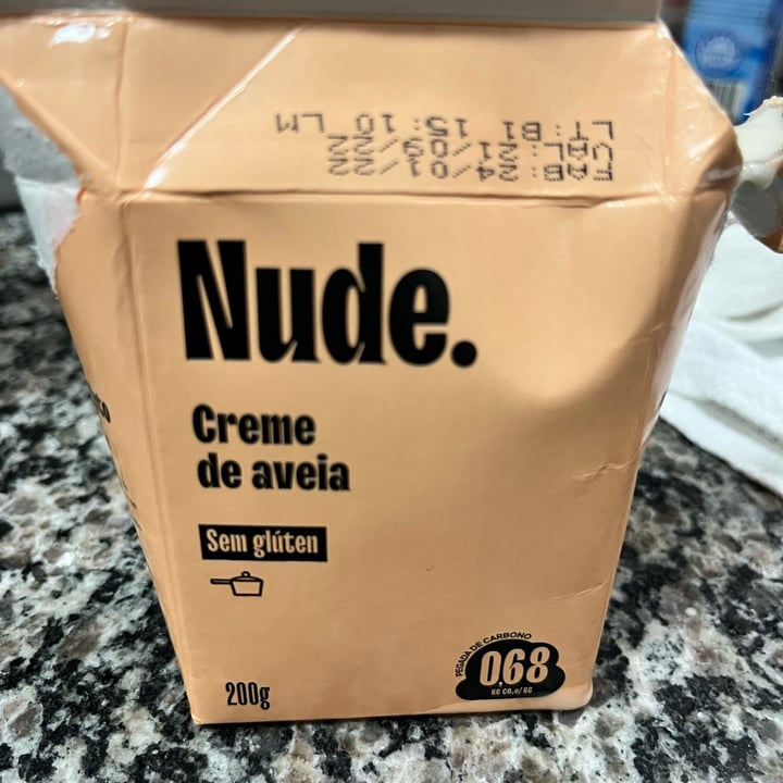 photo of Nude Creme de aveia shared by @humantay on  11 Jul 2022 - review