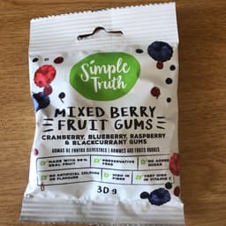 Fruit gums