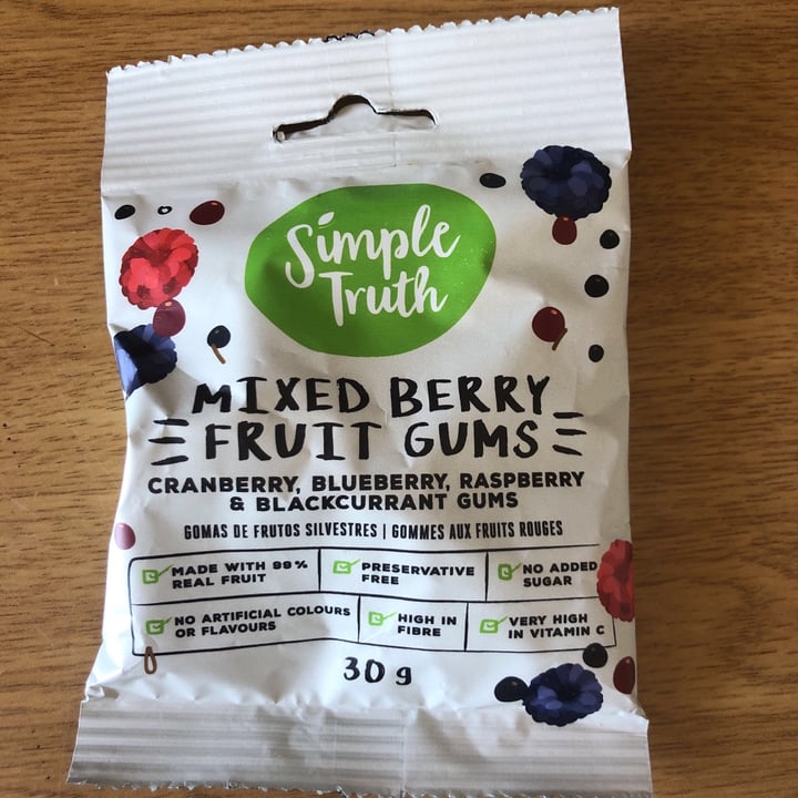 photo of Fruit gums Mixed Berry Fruit Gums shared by @chantecrawford on  02 Jan 2021 - review
