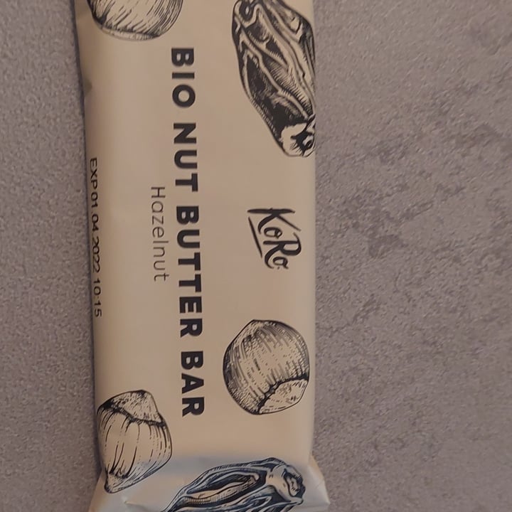 photo of Koro Bio Nut Butter Bar Peanut shared by @jesuiscdc on  05 Jun 2022 - review