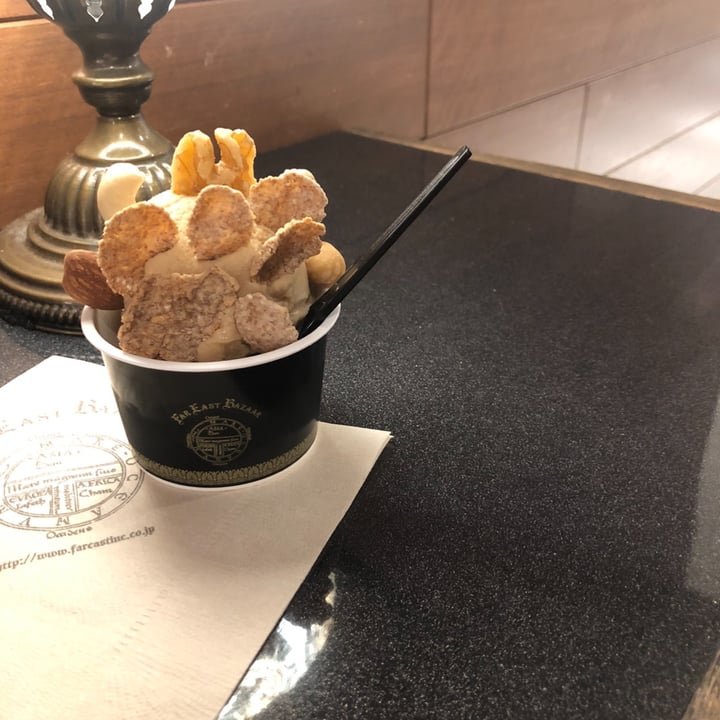 review photo of FAR EAST BAZAAR 渋谷ヒカリエ店 花蜜ソイミルク hanamitsu soy milk shared by @fujitaveg on 16 Dec 2021 - review