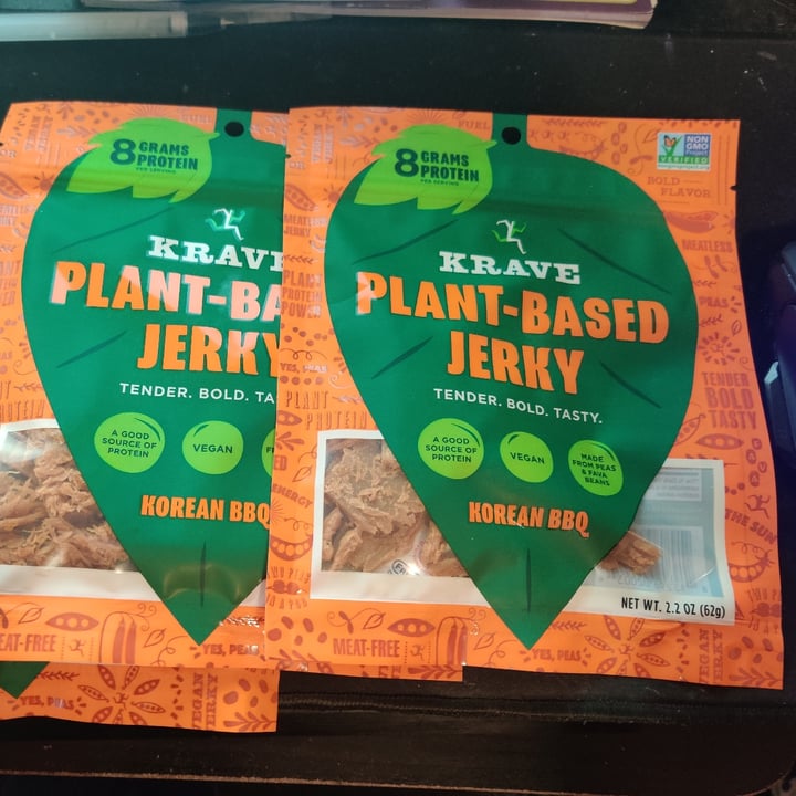 photo of Krave Plant Based Jerky - Korean BBQ shared by @misscherise on  13 Jan 2021 - review