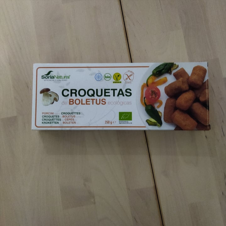 photo of Soria Natural Croquetas De Boletus shared by @latahitiennevoyage on  02 Dec 2021 - review