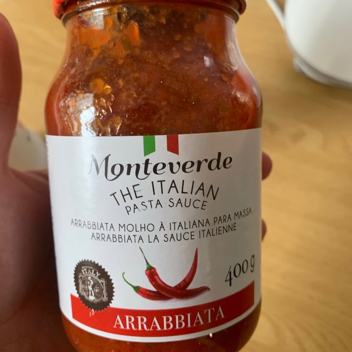 photo of Monteverde Arrabiata Pasta Sauce shared by @peppadew on  20 Jan 2021 - review