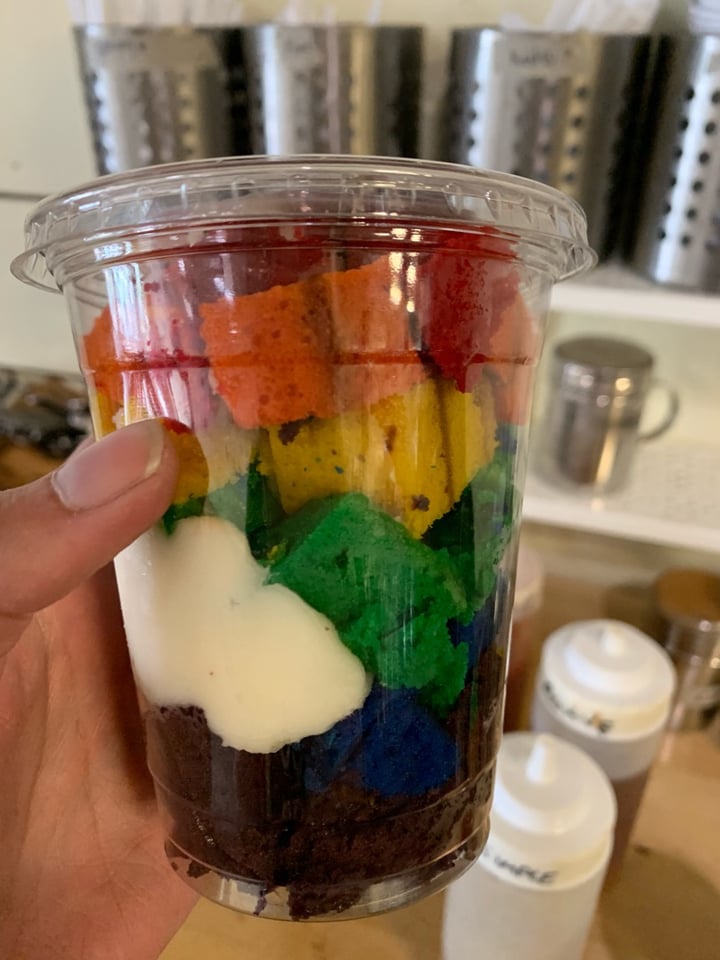 review photo of Sweetpea Baking Co. Rainbow parfait shared by @jordie on 24 Aug 2019 - review