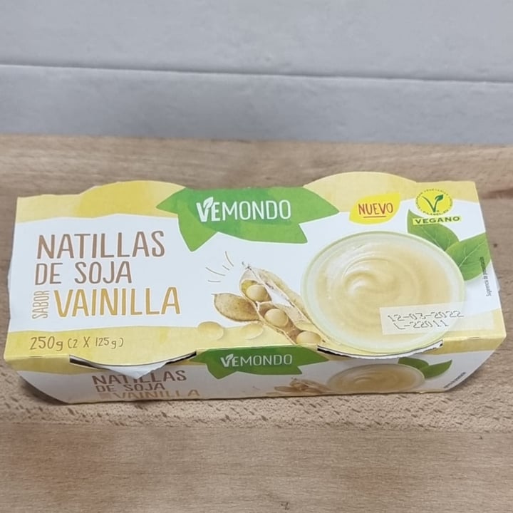 photo of Vemondo Natillas de Soja - Sabor Vainilla shared by @acuvet on  29 Jan 2022 - review