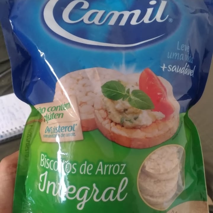 photo of Camil Biscoito de Arroz Integral shared by @020675ma on  18 Jul 2021 - review