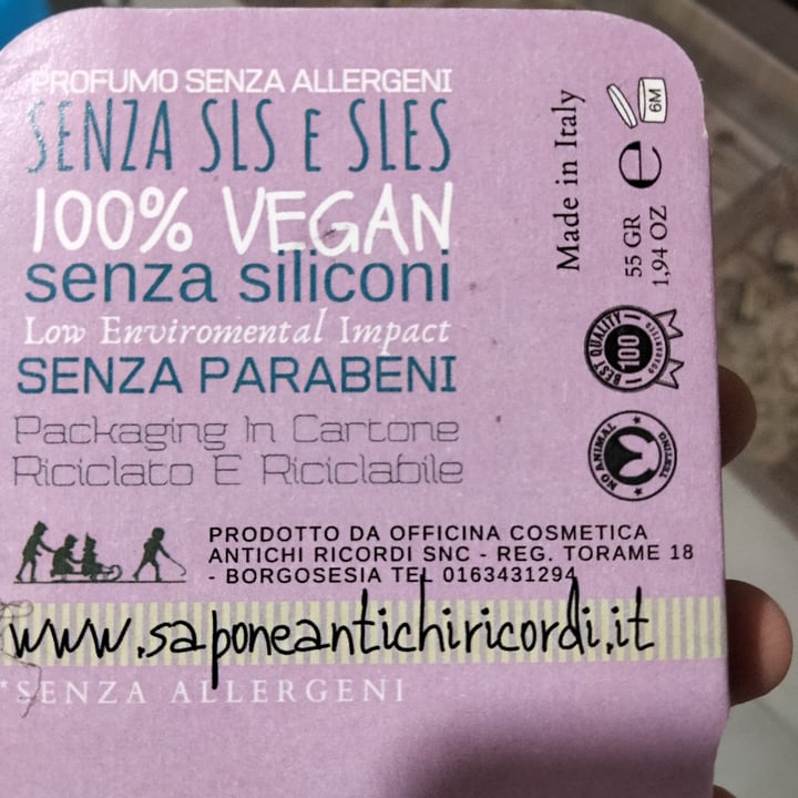 photo of Officina cosmetica antichi ricordi Shampoo Solido shared by @jeyc on  20 Apr 2022 - review
