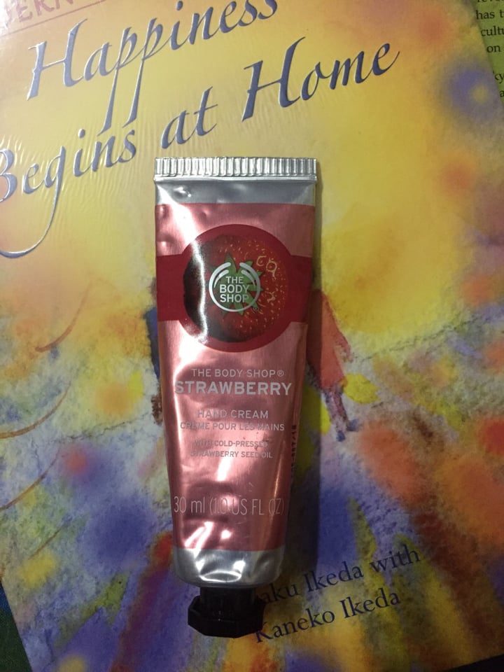 photo of The Body Shop Strawberry Hand Cream shared by @lifeofsarita on  28 Nov 2019 - review