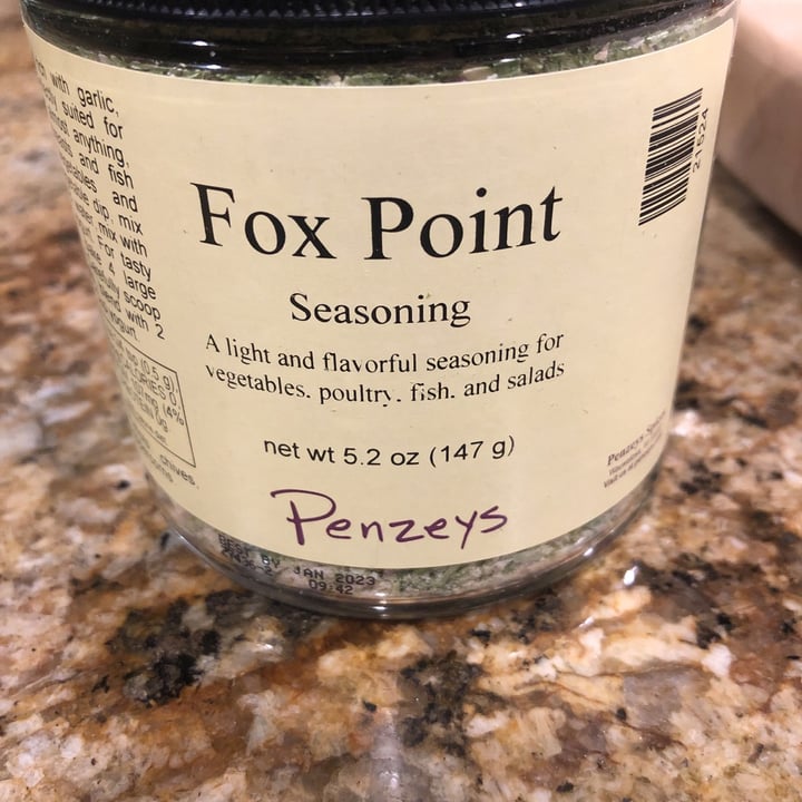 photo of Penzey’s Spices Fox Point Seasoning shared by @tjhooker on  27 Jun 2021 - review