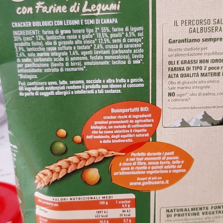 review photo of Galbusera Buon per tutti con farine di legumi shared by @simona71marti on 18 Apr 2022 - review
