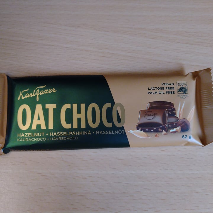 photo of Karl fazer Oat Choco - Hazelnut shared by @nattbjorn on  15 Nov 2022 - review