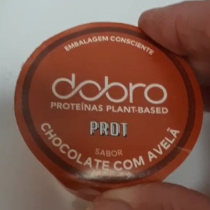 photo of Dobro Proteína vegetal sabor chocolate com avelã shared by @renatafrancapersonal on  24 Aug 2022 - review