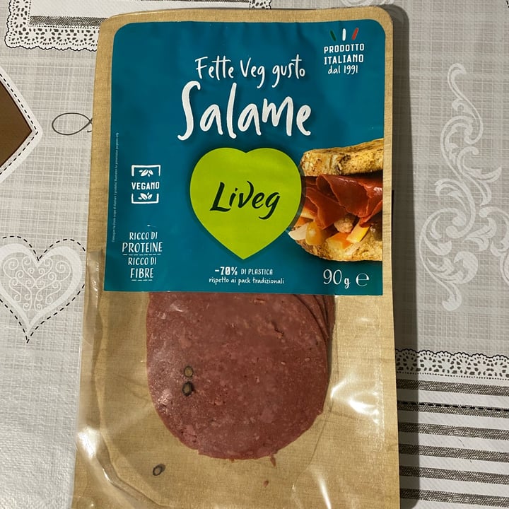 review photo of Liveg Fette veg gusto salame shared by @giorgiasalsii on 21 Nov 2022 - review