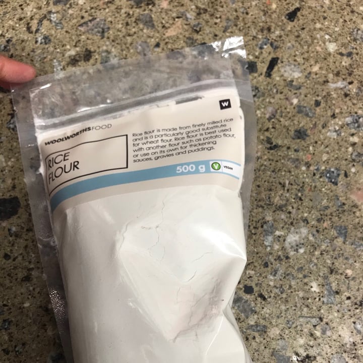 photo of Woolworths Food Rice flour shared by @plantpoweredpayalla on  15 Oct 2020 - review