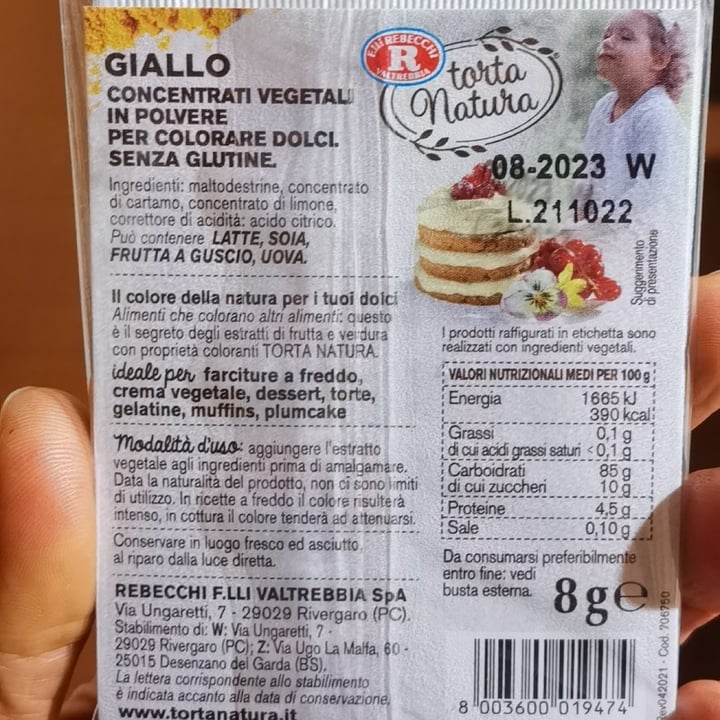 photo of Fratelli Rebecchi Valtrebbia Colore giallo naturale shared by @simoparrot on  30 Dec 2021 - review