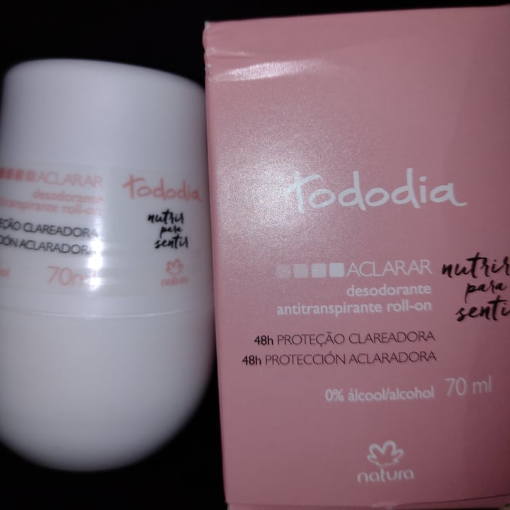 photo of Natura Desodorante antitranspirante roll-on protección aclaradora shared by @danielak on  28 Aug 2021 - review