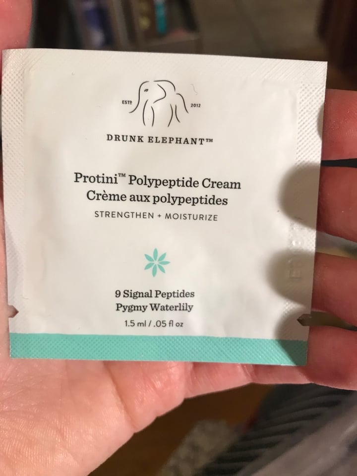photo of Drunk Elephant Protini Polypeptide Cream shared by @mallory17 on  04 Mar 2020 - review