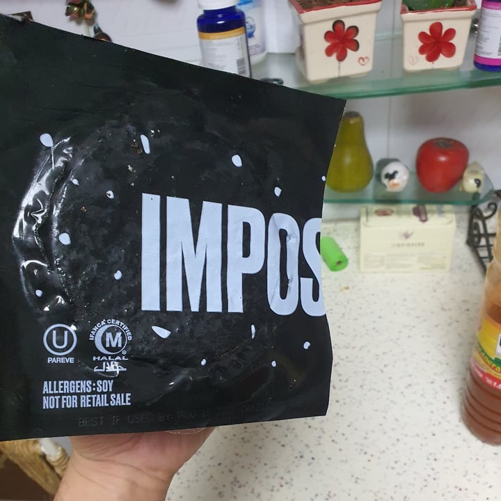 photo of Impossible Foods Impossible Burger Patties shared by @iztapavegans on  14 Jul 2022 - review