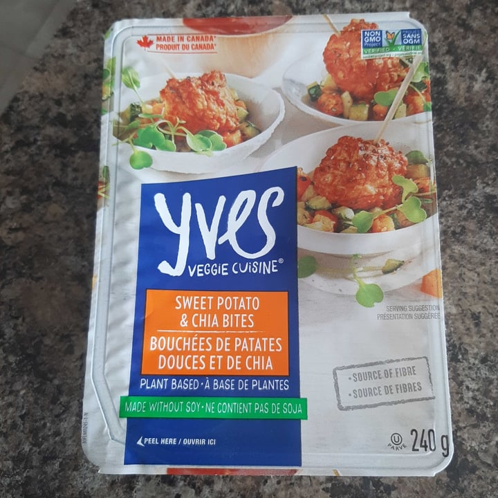 photo of Yves Veggie Cuisine Sweet potato & chia bites shared by @earlgr3y on  27 Jun 2021 - review