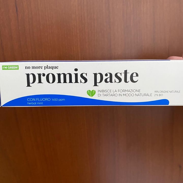 photo of Promis Promis Paste dentifricio con fluoro shared by @linovoyager on  26 Jun 2022 - review