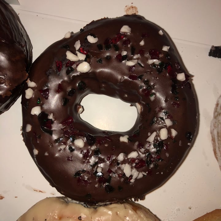 photo of Beechwood Doughnuts Black Forest Doughnut shared by @janscaz on  24 Dec 2021 - review