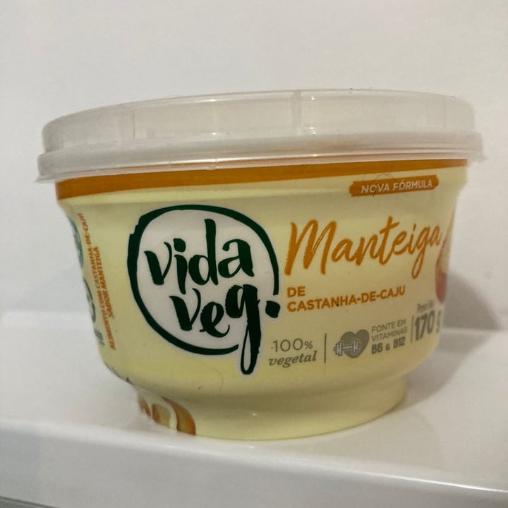 photo of Vida Veg Manteiga de castanha de caju shared by @renatafrancapersonal on  25 Sep 2022 - review