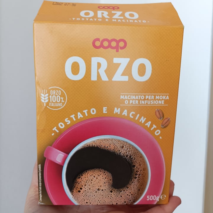 photo of Coop Orzo tostato e macinato shared by @elisatupgiordano on  29 Mar 2022 - review
