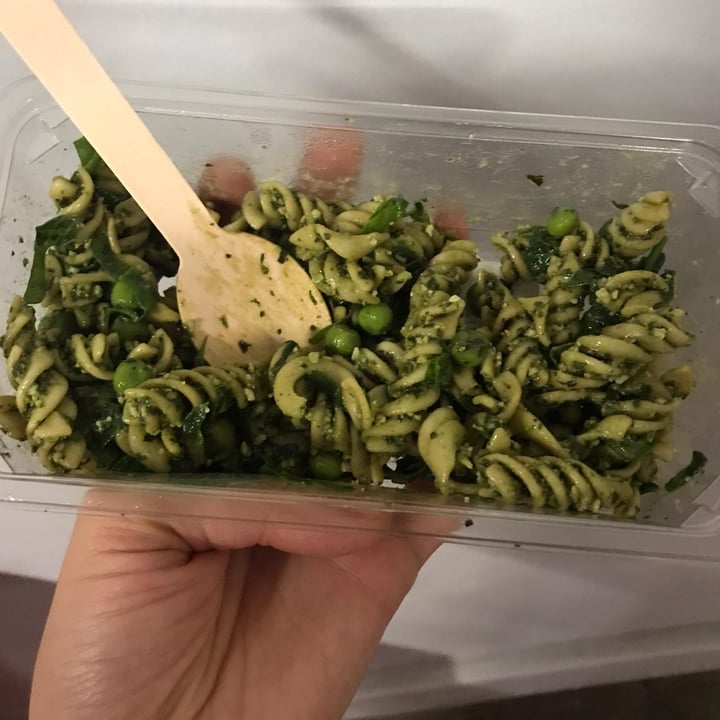 photo of Waitrose Vegan pesto pasta amd tenderstem broccoli shared by @mrboyle on  19 Aug 2020 - review