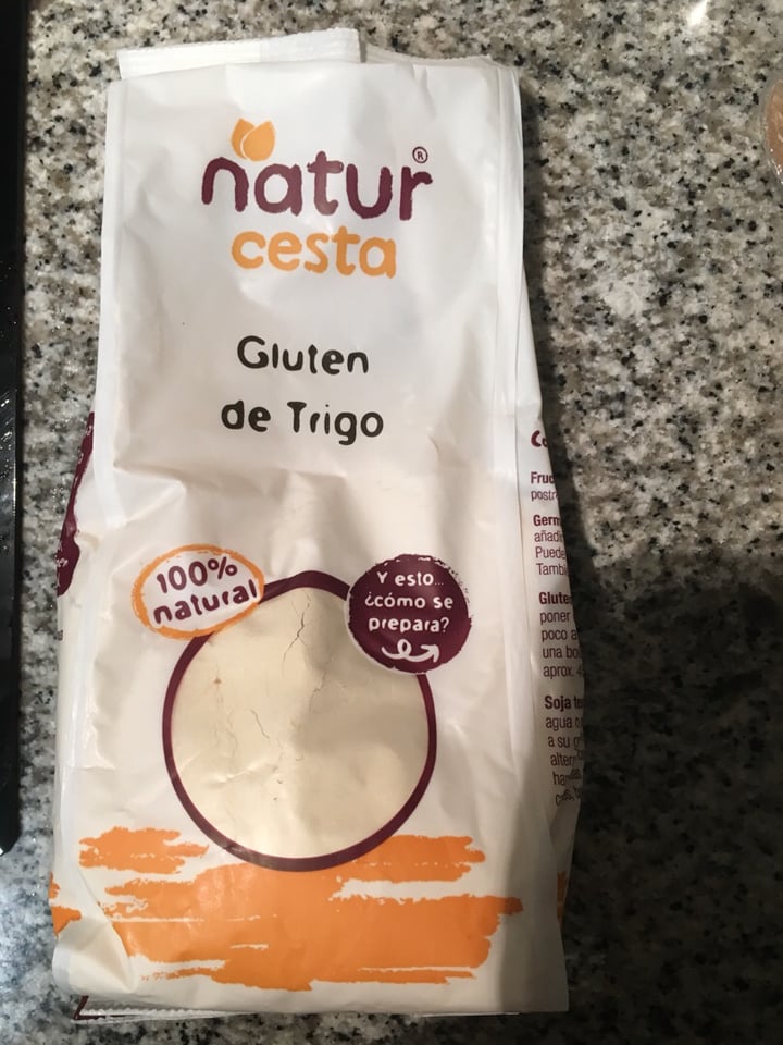 photo of natur cesta Gluten de Trigo shared by @tanialpez on  14 Nov 2020 - review