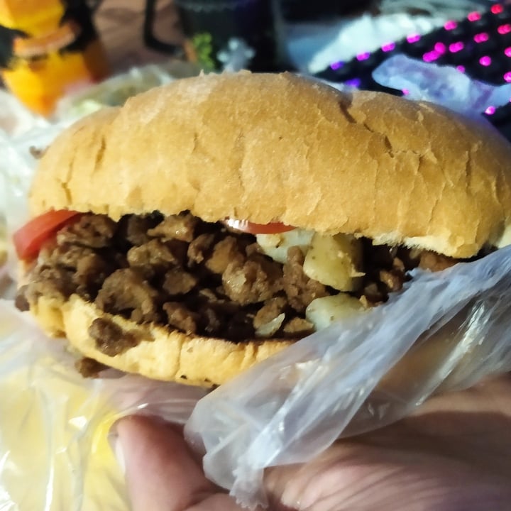 review photo of Veganísimo Loncheria Vegana Torta De Suadero shared by @danielahidalgo on 19 Feb 2021 - review