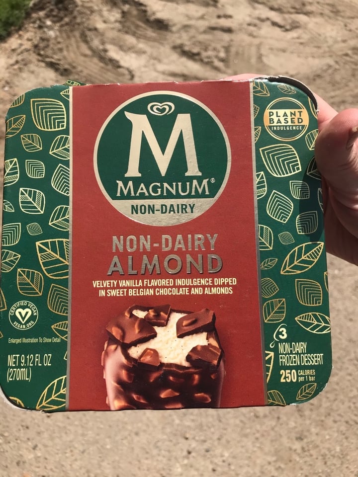 photo of Magnum Magnum Vegan Almond shared by @mallory17 on  15 Jun 2020 - review