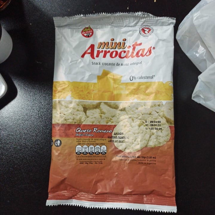 photo of Arrocitas Mini Arrocitas De Queso Romano shared by @emasanchez on  04 Mar 2021 - review