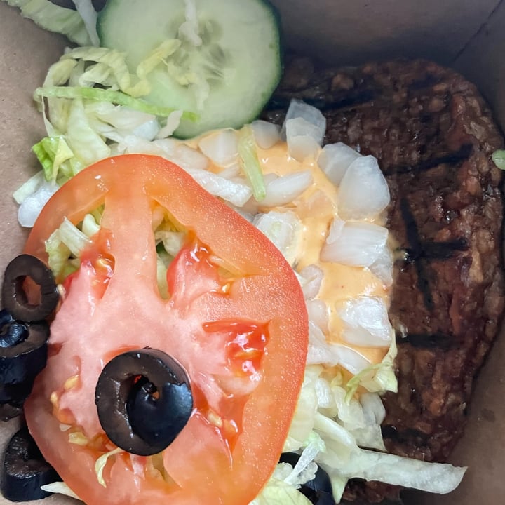 photo of Harvey's Veggie burger combo shared by @livin on  16 Jul 2022 - review