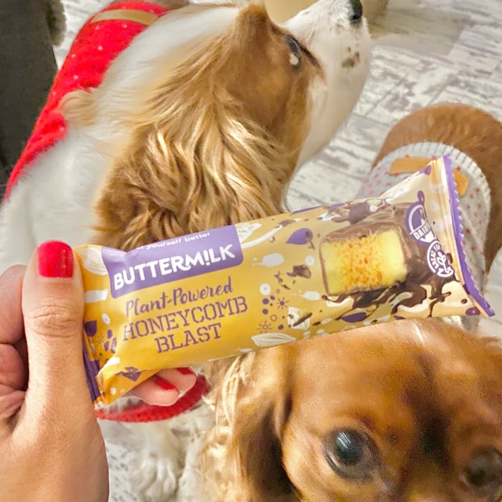 photo of Buttermilk Plant-powered Honeycomb Blast shared by @immira on  31 Dec 2021 - review