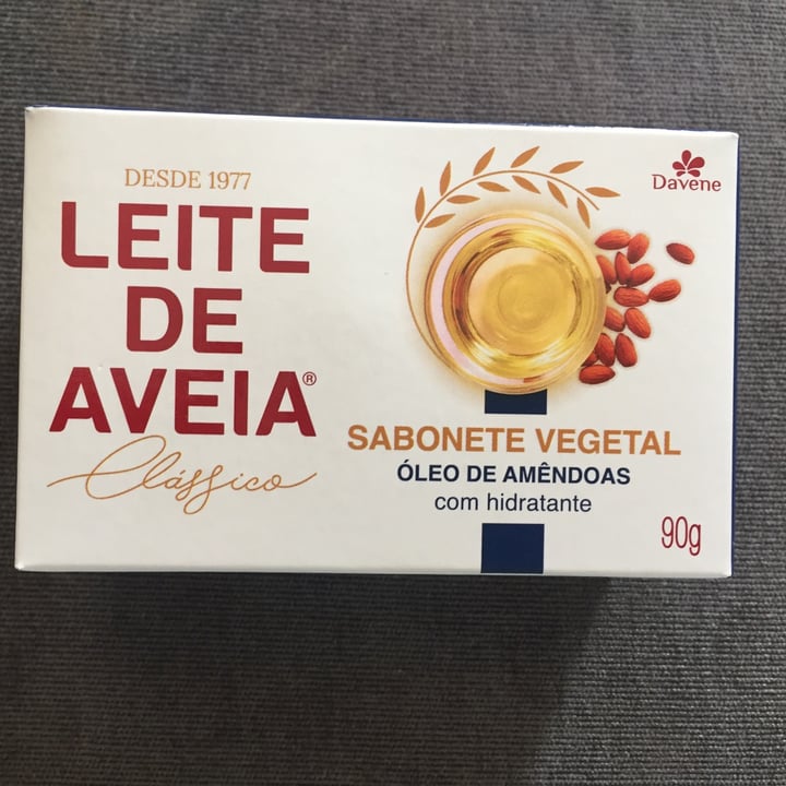 photo of Davene Leite De Aveia Sabonete Vegetal óleo de amêndoas shared by @umaguriavegana on  22 Sep 2021 - review