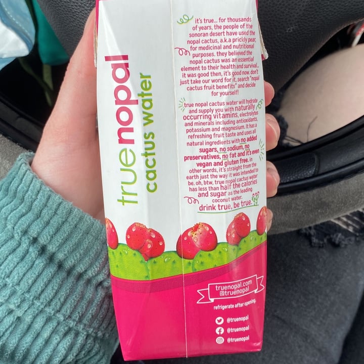 review photo of True nopal True Nopal Prickly Pear Cactus Water shared by @thebooberrypie on 27 Oct 2022 - review