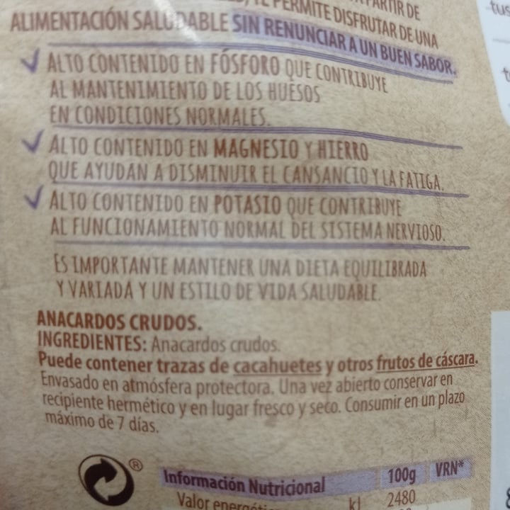 photo of Borges anacardos crudos shared by @isabeletta on  24 Oct 2022 - review