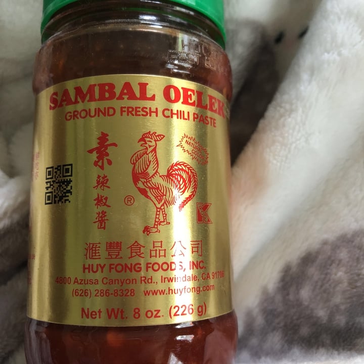 photo of Huy Fong Foods Sambal Oelek shared by @allycat38 on  17 Aug 2021 - review