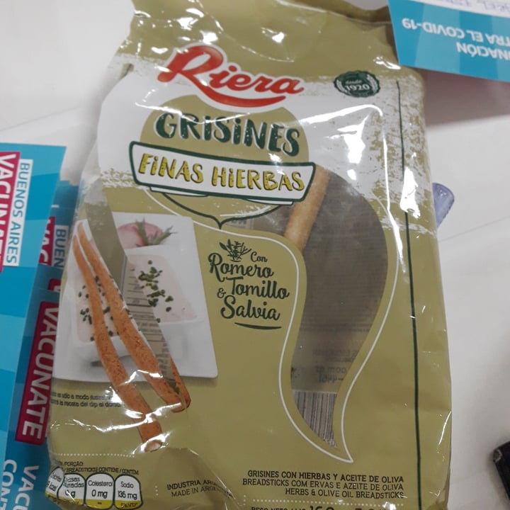 photo of Riera Grisines Finas Hierbas shared by @marievegan on  06 Feb 2022 - review